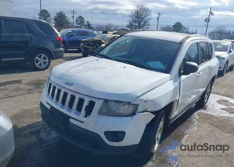 2014 Jeep Compass Sport z USA, uszkodzony, nr VIN 1C4NJCBA5ED523802
